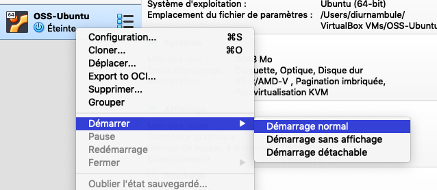 Vbox-start